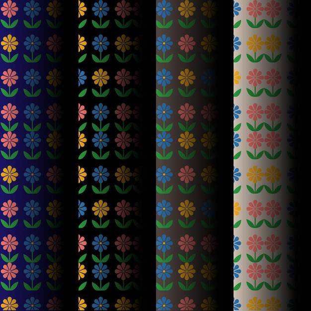 zbiór wzorów haftu